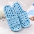 thumbnail image 1 of Viluyesy Slippers for Womens, Anti-Slip Shower Bedroom Slippers Comfort Home Indoor Outdoor Cloud Slide Sandals Sky Blue, 1 of 6