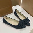 thumbnail image 1 of Viluyesy Womens Ballet Flats, Wide Width Pointed Toe Comfortable Slip-On Dressy Work Office Shoes Army Green US6.5, 1 of 3