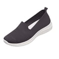 thumbnail image 1 of Viluyesy Womens Comfort Shoes, Soft Sole Wedge Heels Breathable Lightweight 2026 Casual Walking Sneakers Dark Gray, 1 of 8