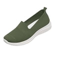 thumbnail image 1 of Viluyesy Womens Comfort Shoes, Soft Sole Wedge Heels Breathable Lightweight 2026 Casual Walking Sneakers Green, 1 of 6