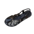 thumbnail image 1 of Viluyesy Womens Flat Sandals, Lightweight Comfort Elastic Strap Closed Toe Summer Casual Fashion Shoes Black US6.5, 1 of 9