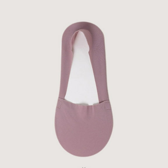 Viluyesy Womens No Show Socks, Low Cut Non-Slip Thin Breathable Lightweight Liner Socks Purple