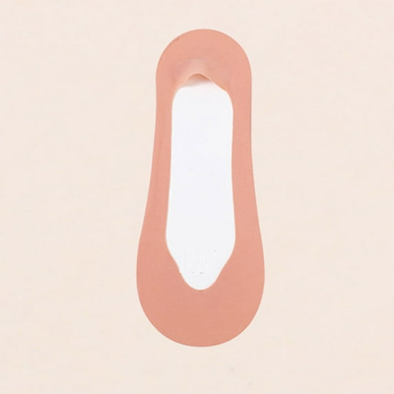 Viluyesy Womens No Show Socks, Thin Breathable Non-Slip Low Cut Invisible Lightweight Liner Socks Red