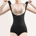thumbnail image 1 of Viluyesy Womens Open Bust Shapewear, Tummy Control Butt Lifter Tummy Control Comfort Compression Bodysuit Black 2XL, 1 of 5
