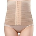 thumbnail image 1 of Viluyesy Womens Shapewear Panties, Extra Firm Snatched Waist Corset Tummy Control High Compression Shaping Brief Beige M, 1 of 4