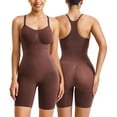 thumbnail image 1 of Viluyesy Womens Shapewear with Adjustable Strap, Butt Lifter Tummy Control Snatched Waist Tight Fit Yogo Trainer Bodysuit Coffee XL, 1 of 8
