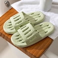 thumbnail image 1 of Viluyesy Womens Shower Bedroom Slide Slippers, Anti-Slip Soft Sole Lightweight Comfort Indoor Outdoor Slides Shoes Green, 1 of 8