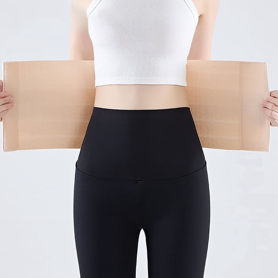 Viluyesy Womens Waist Shapewear, Support Tummy Control Slimming Sport Trainer Belly Shaper Blet Beige 2XL