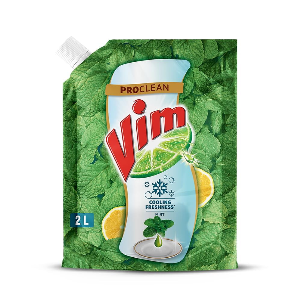 Vim Dishwash Anti Smell Liquid 2 Liter Pack
