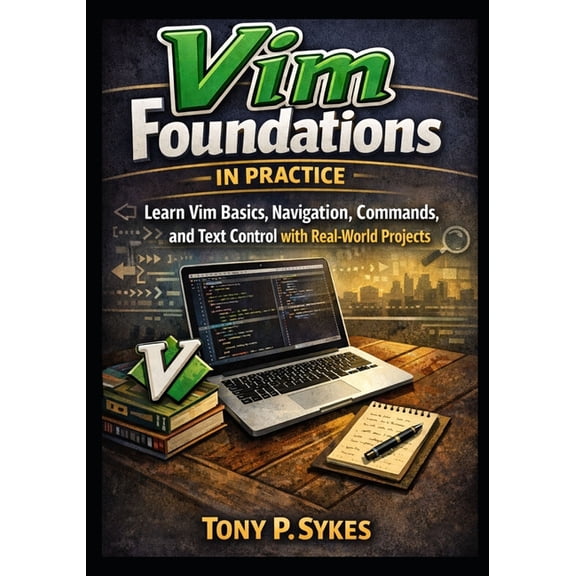 The Practical VIM Projects Vim Foundations in Practice: Learn Vim Basics, Navigation, Editing Commands, and Text Control with Real-World Projects, Book 1, (Paperback)