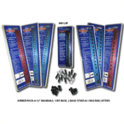 VIM Tools 10 Piece Magrail Jobber Pack, Includes 6 12 Inch Magrails, 3 1/4 Inch Peg Packs And 3 3/8, 2 Packs Of Studs, Rail Lifters And A Bit Base