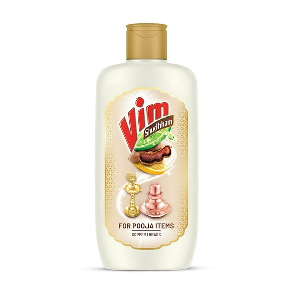 Vim Shudhham Cleaning Spray for Copper & Brass Pooja items, 250ml