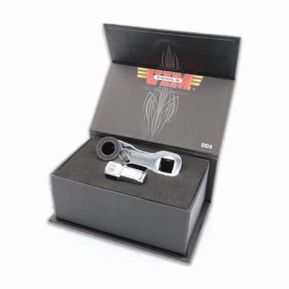 Vim Tools VIDD3 0.37 in. Mini Ratchet Double Square Drive