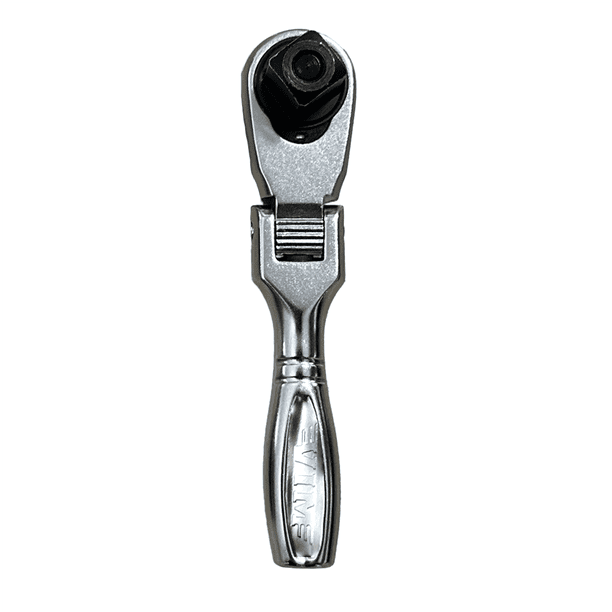 VIM Tools 3/8 Inch Drive Nano Flex Ratchet - 3.5 Inch OAL