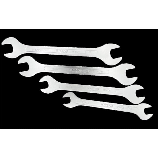 Vim VIMSFW200 SAE Large Flat Wrench Extension Set 4 Piece