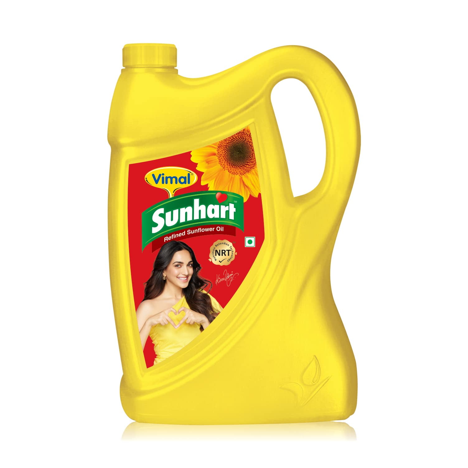 Vimal Sunhart Refined Sunflower Oil (5 L Jar)
