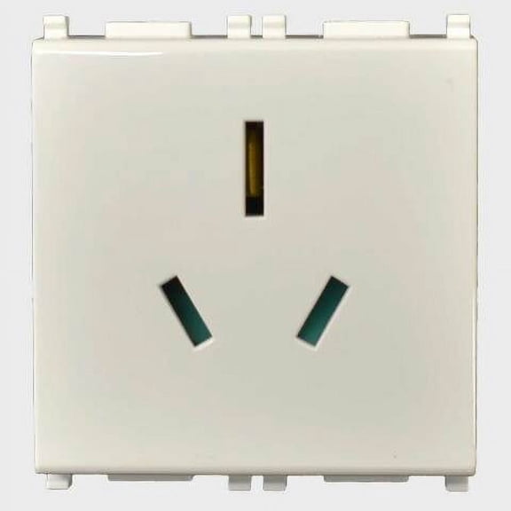 Vimar Boat Australian Standard Outlet 14262 | Plana White Plastic