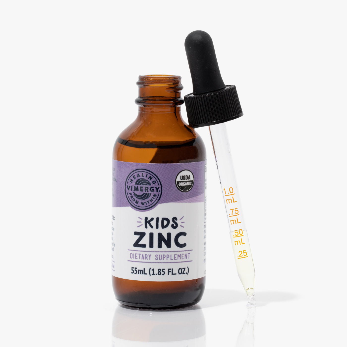 (2 Pack) Pure Zinc Sulfate Liquid Drops for Kids & Adults (1oz / 30ml
