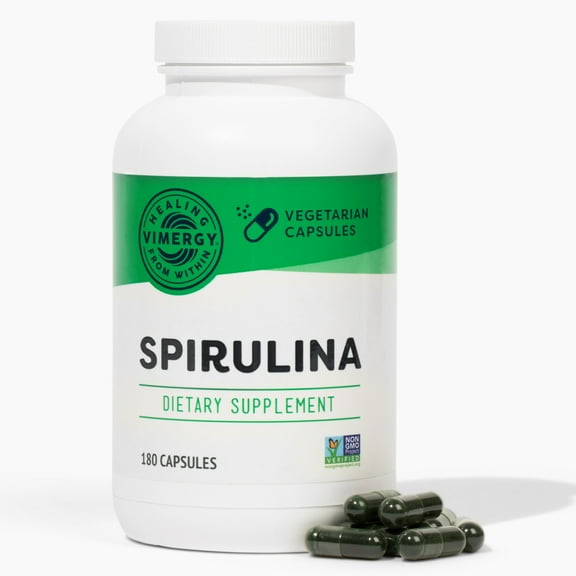 VIMERGY Natural Spirulina Capsules