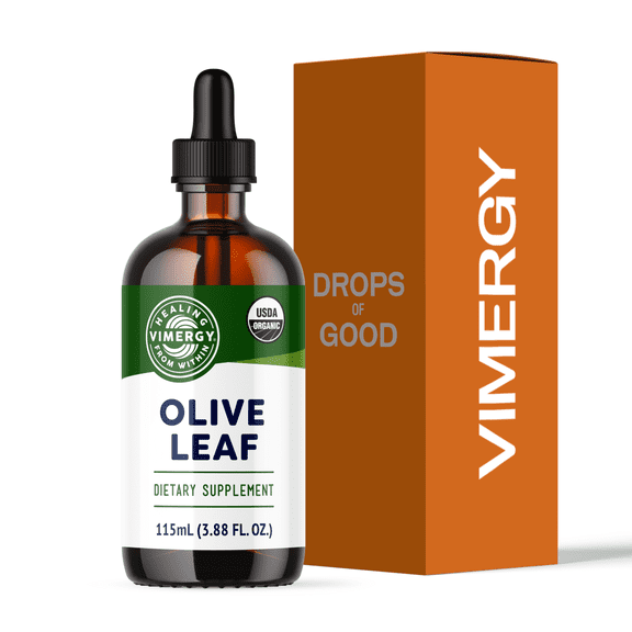 VIMERGY Organic Olive Leaf Extract, 57 Servings