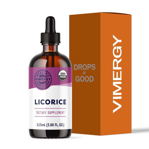VIMERGY USDA Organic Licorice Root Extract, 57 Servings
