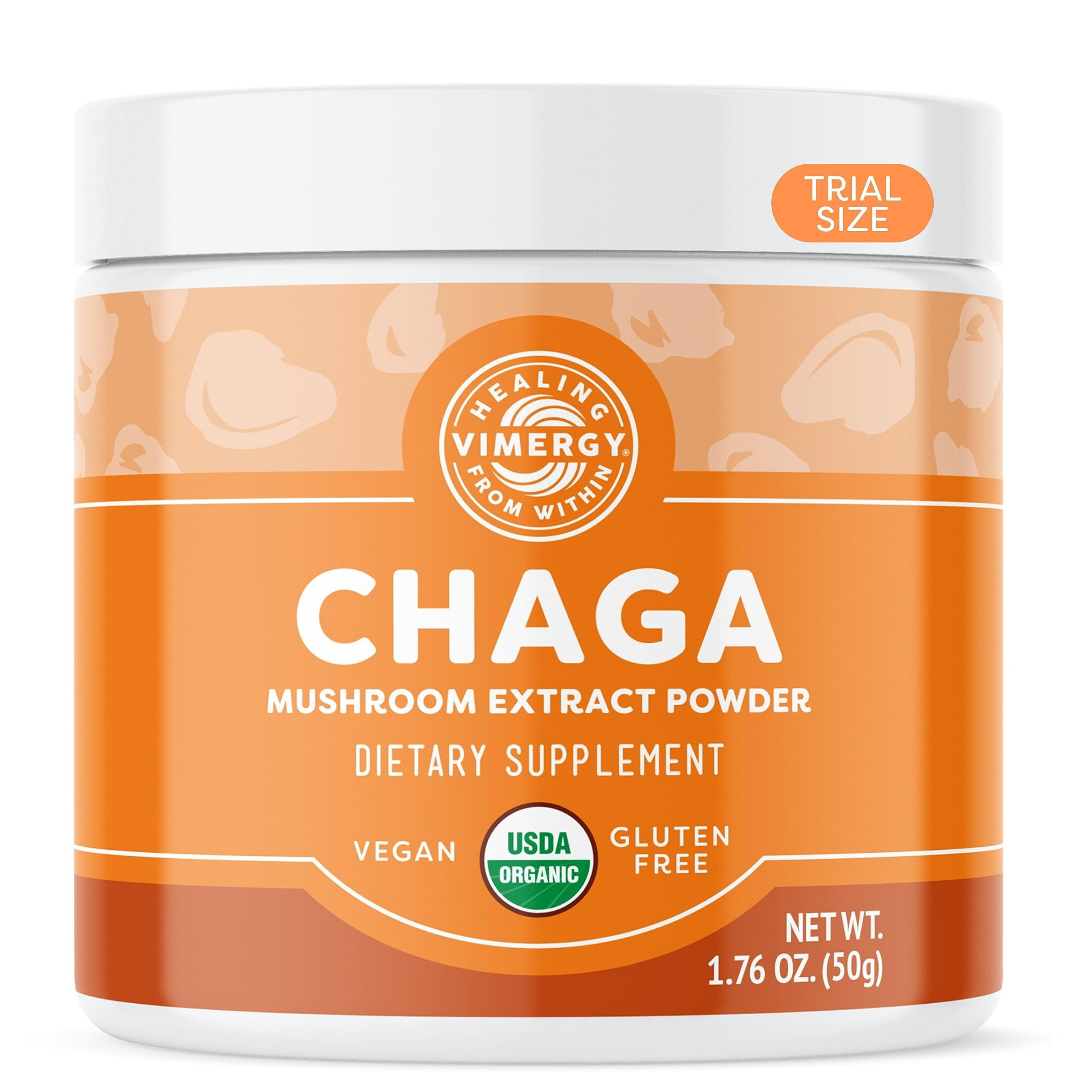 Vimergy USDA Organic Wild Chaga Mushroom Extract Powder, 33 Servings â ...