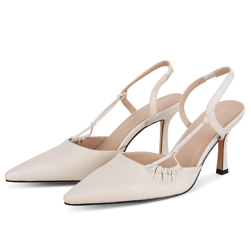 Vimisaoi Heeled Sandals for Women Kitten Heels Stiletto High Heel