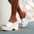 thumbnail image 1 of Vimisaoi platform wedges slippers open toe summer new shoes 2023 brand new casual outdoor sandal, 1 of 5