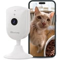 thumbnail image 1 of Vimtag Indoor 2.5K/4MP 2.4G WiFi Wired Plug-in Camera for Home Security/Pet/Dog/Cat/Baby with Phone App, 2-Way Audio/Night Vision, AI Human/Sound/Motion Detection, Support Alexa/Up to 512GB TF Card, 1 of 7