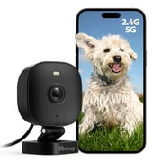 VIMTAG 2.5K 5G/2.4GHz WiFi Security Camera, Indoor/Outdoor Camera for Home Security, Baby Monitor, Motion Activated Spotlight/Siren, 2-Way Audio, Color Night Vision, Work with Alexa, Cloud, wired