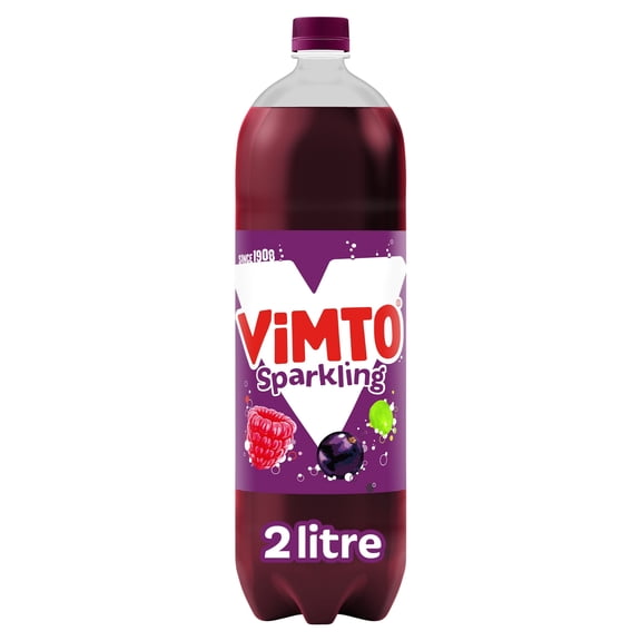 Vimto Regular 2 Litre Bottle, Imported from Britain