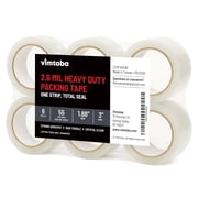 Vimtoba 2.6 Mil Heavy-Duty Packing Tape   Industrial Strength