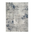 thumbnail image 1 of Vin 5 x 7 Vintage Floor Area Rug 8mm Medium Washed Gray Blue Ivory - Saltoro Sherpi, 1 of 5