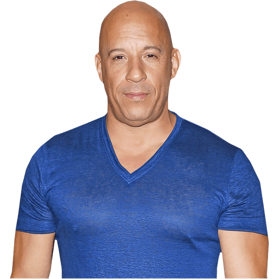 Vin Diesel (Casual) Half Body Buddy Cutout