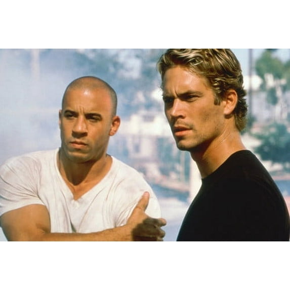 Vin Diesel & Paul Walker 24x36 Poster Fast and the Furious
