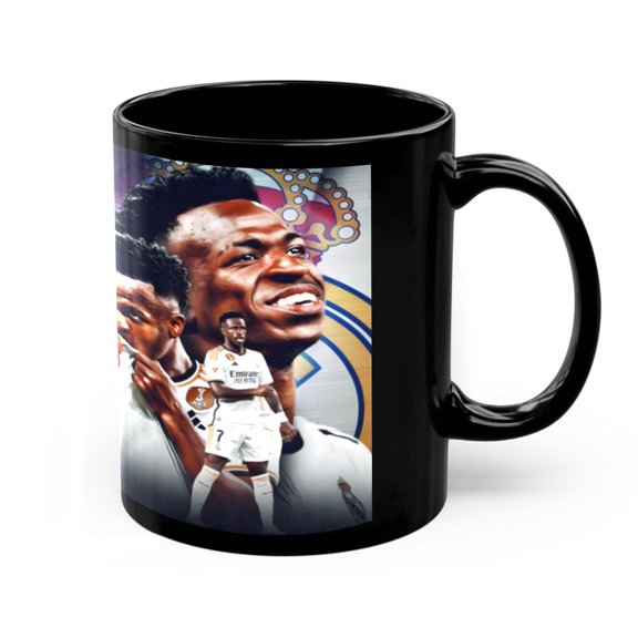 Vincius Jnior Custom Ceramic MugArt That Survives the Microwave.