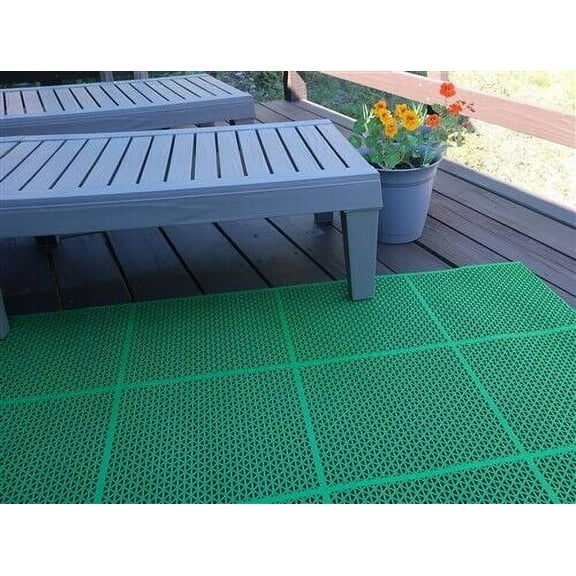 VinRise Vinyl Drainage Mat for Maximum Drainage and Comfort Deck Patio Pool Shower Locker-Room Mat for Indoor Outdoor Use