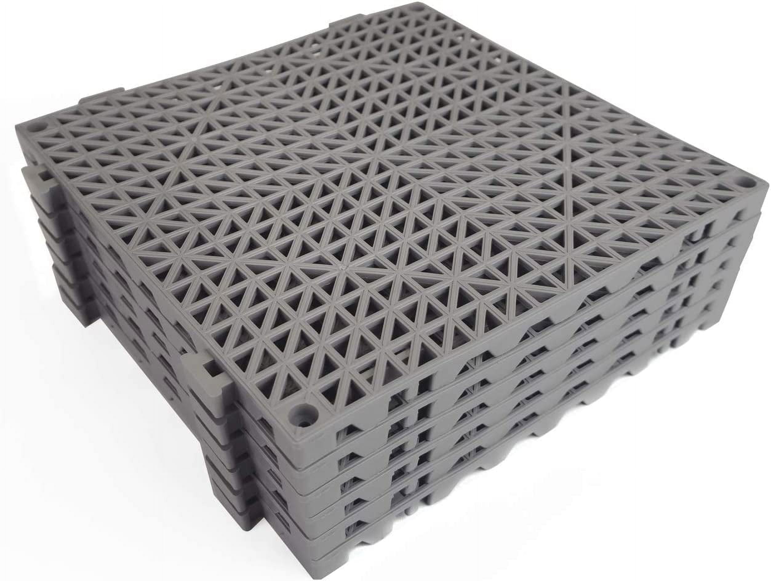 VinTile Modular Interlocking Cushion Floor Tiles Mat NonSlip with