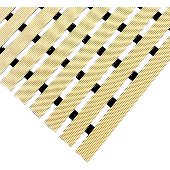 VinTread Vinyl Wet Area Floor Matting for Pool Shower Sauna SPA Bath Tub Bath Splash Matting Water Drain Wet Flooring Anti-Slip Indoor/Outdoor Mat by VinTek