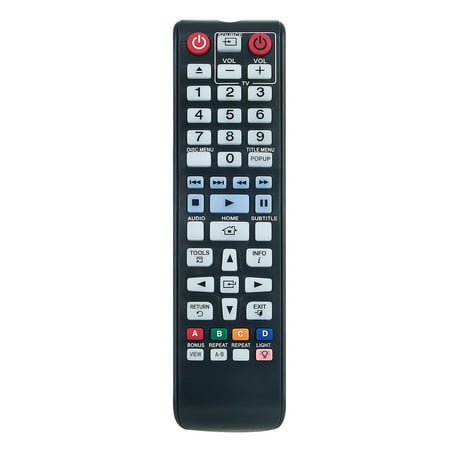 Vinabty AK59-00177A Replaced Remote Control Fit For Samsung DVD BD Blu-Ray Disc Player BD-F5700M BDHM57 BD-HM57C BD-F6700/ZA Sub Controller AK59-00172A
