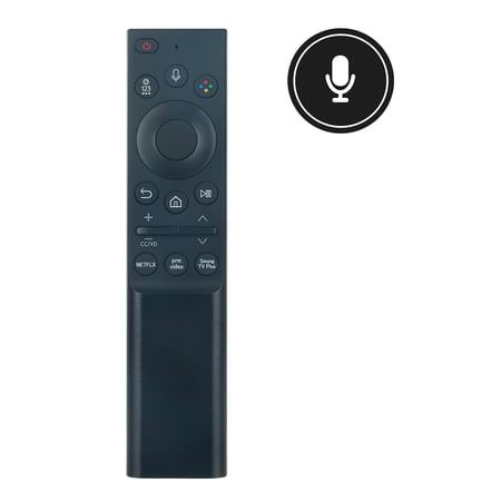 Vinabty BN59-01363M Voice Replaced Remote Control Fit for Samsung Smart TV with Short APP: NETFLIX PRIME-VIDEO SAMSUNG-TV-PLUS UN43AU8000FXZA 55AU8000 55UA8000 65AU8000 65UA8000 43Q6000A 43QA6000