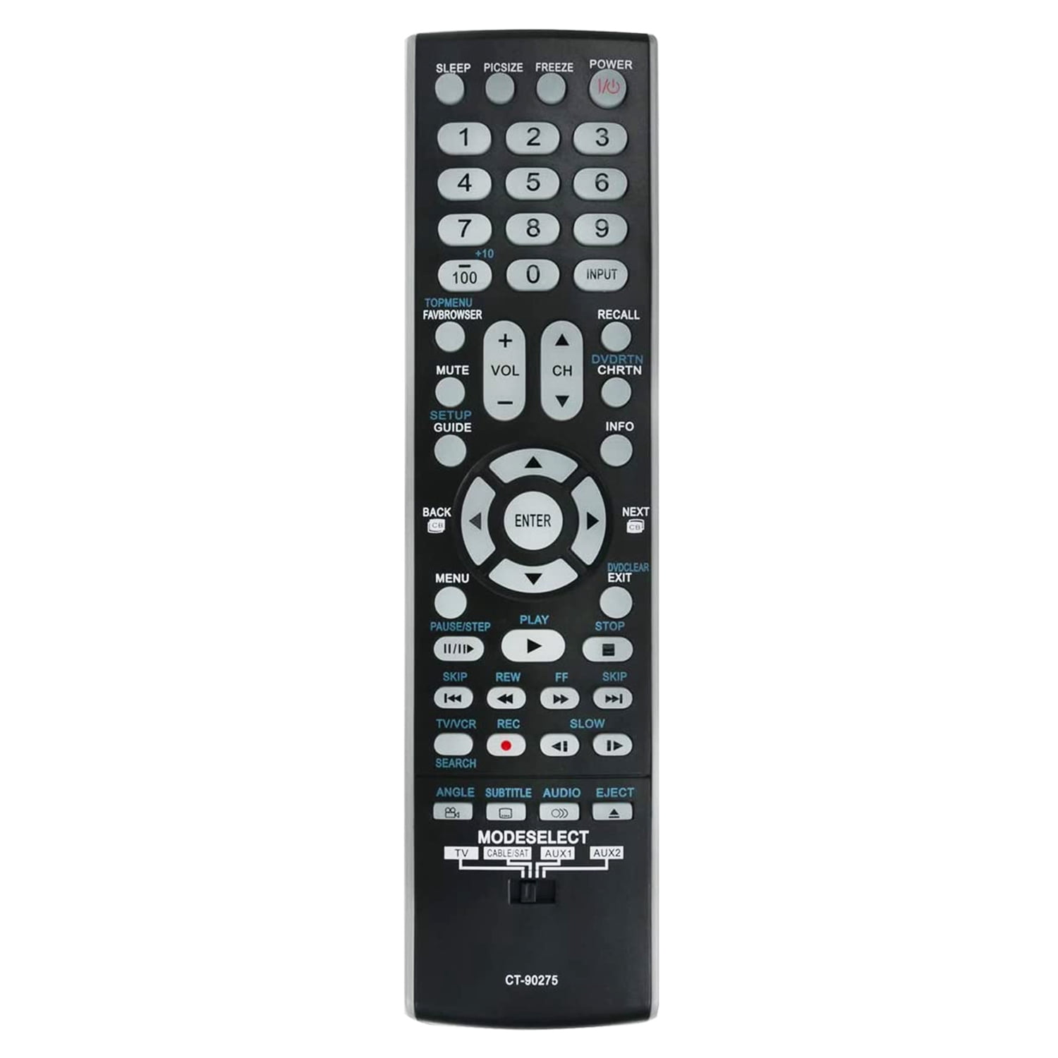 Vinabty CT-90275 Replaced Remote Control ,Fit for Toshiba TV 26HL47 ...