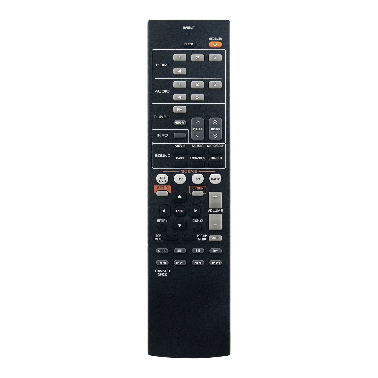 VINABTY RAV491 ZF30320 Remplacement de la télécommande Compatible avec
