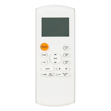 Vinabty RG57A16/BGEF Replaced Remote Control with Backlight Fit for Midea AC Air Conditioner RG57H3 (B) BGCEF-M RG57A2/BGEF RG57A3 RG57A3/BGEF RG57B/BGE RG57D/BGE