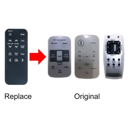 Vinabty Replaced Remote Control Fit for Frigidaire 5304476802 RG15D/E-ELL KEN001