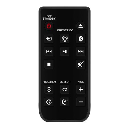 Vinabty Replaced Remote Control R7115S Fit for Blackweb BWA17AA005 Bluetooth CD Player Stereo Audio System