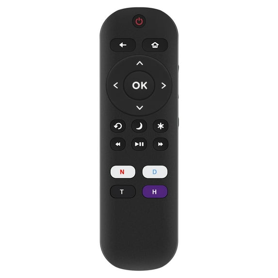 Vinabty Replacement Remote Control fit for Hisense Roku TV 32H4F 55R6E3 75R6E3 50R7E 65H8G 65H9F 58R6E 43R6090G 75R6E1 50R6E 55R8F H6570G 50R6E3 32H4030F1 55H9F 40H4F 50R6090G 65R6090G