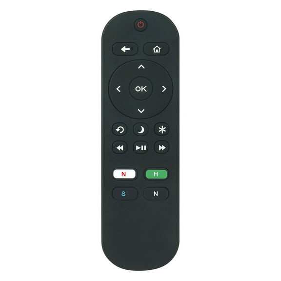 Vinabty Replacement Remote Control fit for Hisense Roku TV 43R6E1 55U6GR5 32H4F 55R6E3 75R6E3 75H8G 65H8F 43R7E 55R6090G5 55H8G 65U6GR5 75U800GR 32H4F 65R6E1 50H8G