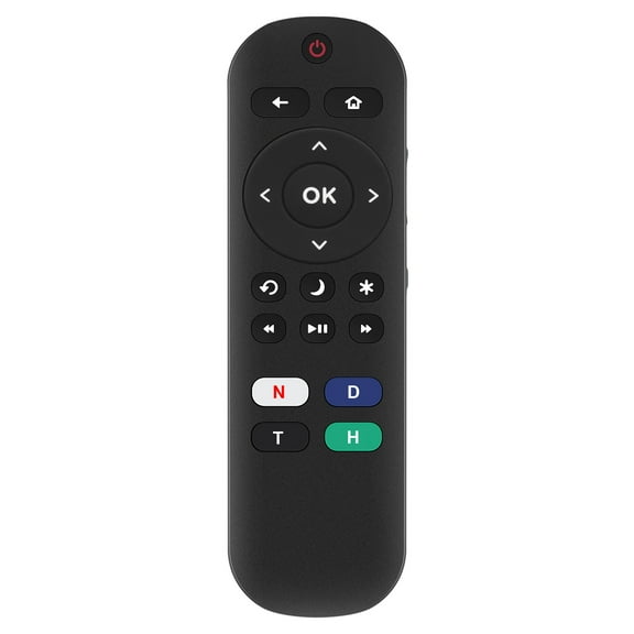 Vinabty Replacement Remote Control fit for JVC RCA ONN Roku TV RC-ALIR3226001028 RC-AFIR3226001050 RC-AFIR3226001051 LT-32MAW388 LT-32MAW205 LT-43MAW605 LT-55MAW705