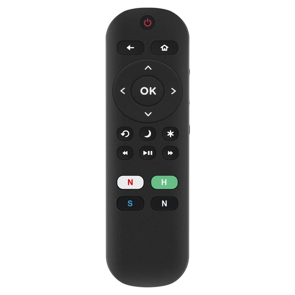Vinabty Replacement Remote Control fit for RCA Roku TV RTR5061-CA RTR3261-CA RTR4061-CA RTR4060-W RTR4360-W RTRU5527-W RTR3260-W RTRU5027-W RTRU5527-US RTRQ6522-US